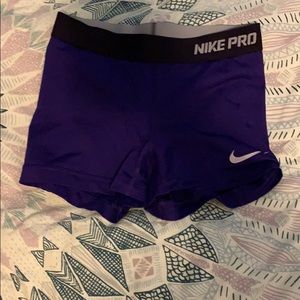 Purple Nike pros!